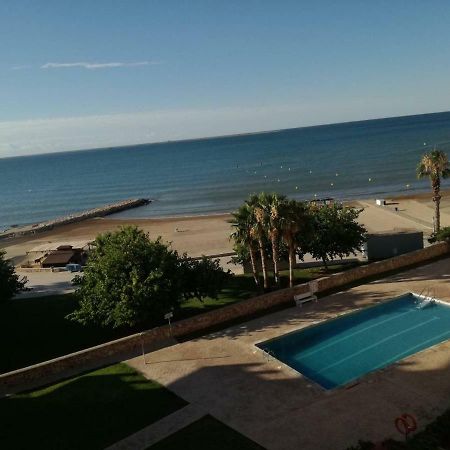 Atico Primer Linea De Mar Con Piscina En Ebrehogar Sant Carlos de la Ràpita Zewnętrze zdjęcie