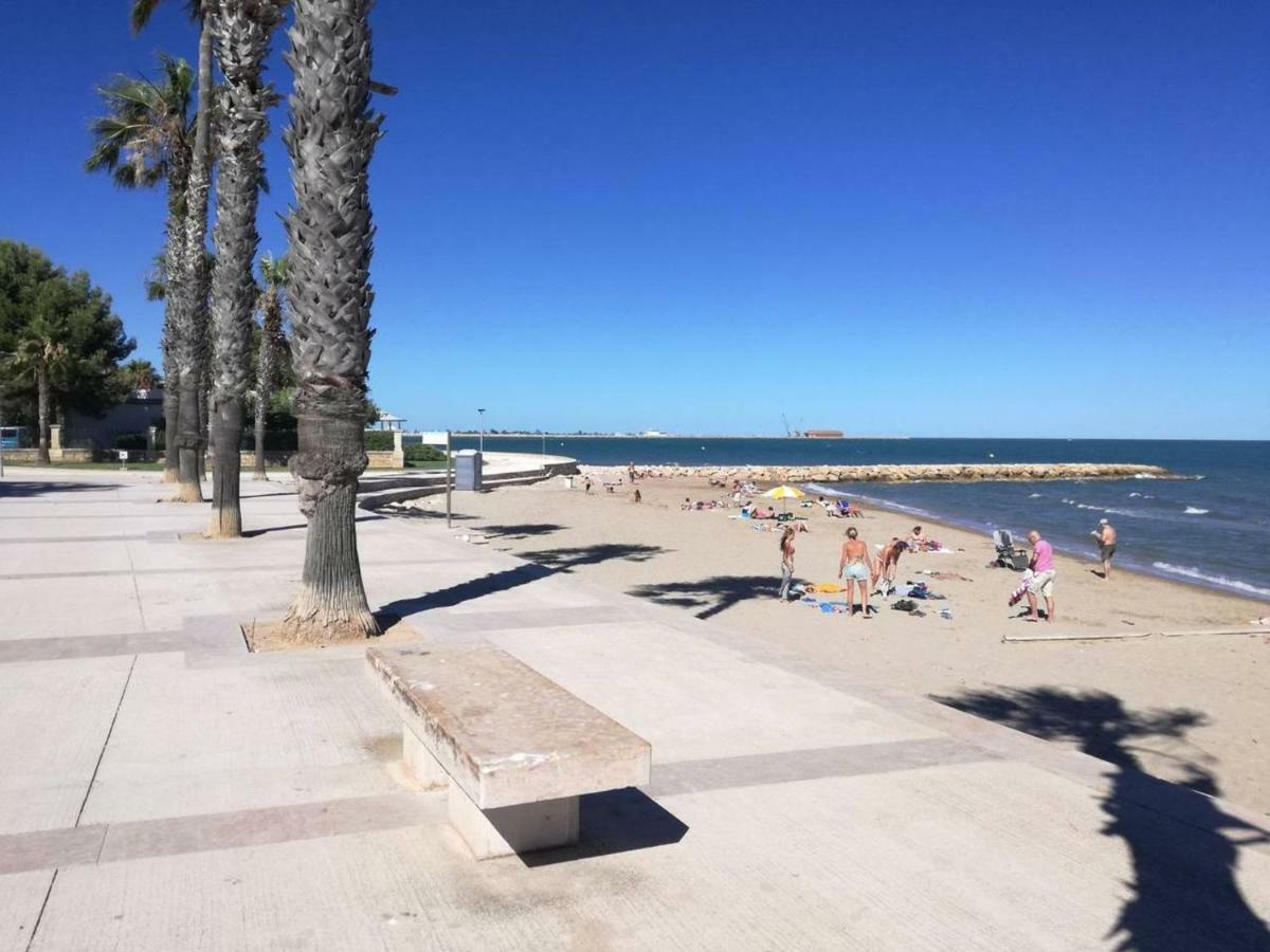 Atico Primer Linea De Mar Con Piscina En Ebrehogar Sant Carlos de la Ràpita Zewnętrze zdjęcie