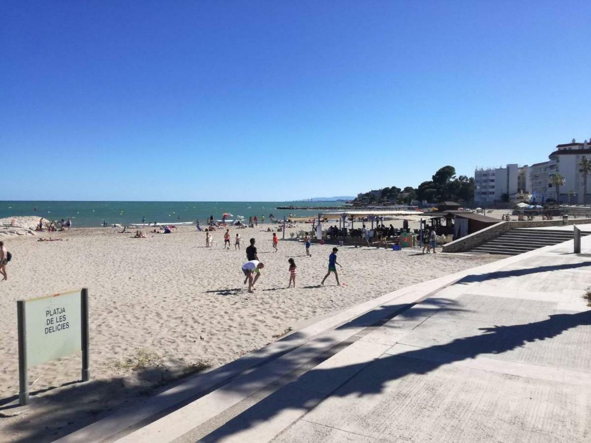 Atico Primer Linea De Mar Con Piscina En Ebrehogar Sant Carlos de la Ràpita Zewnętrze zdjęcie