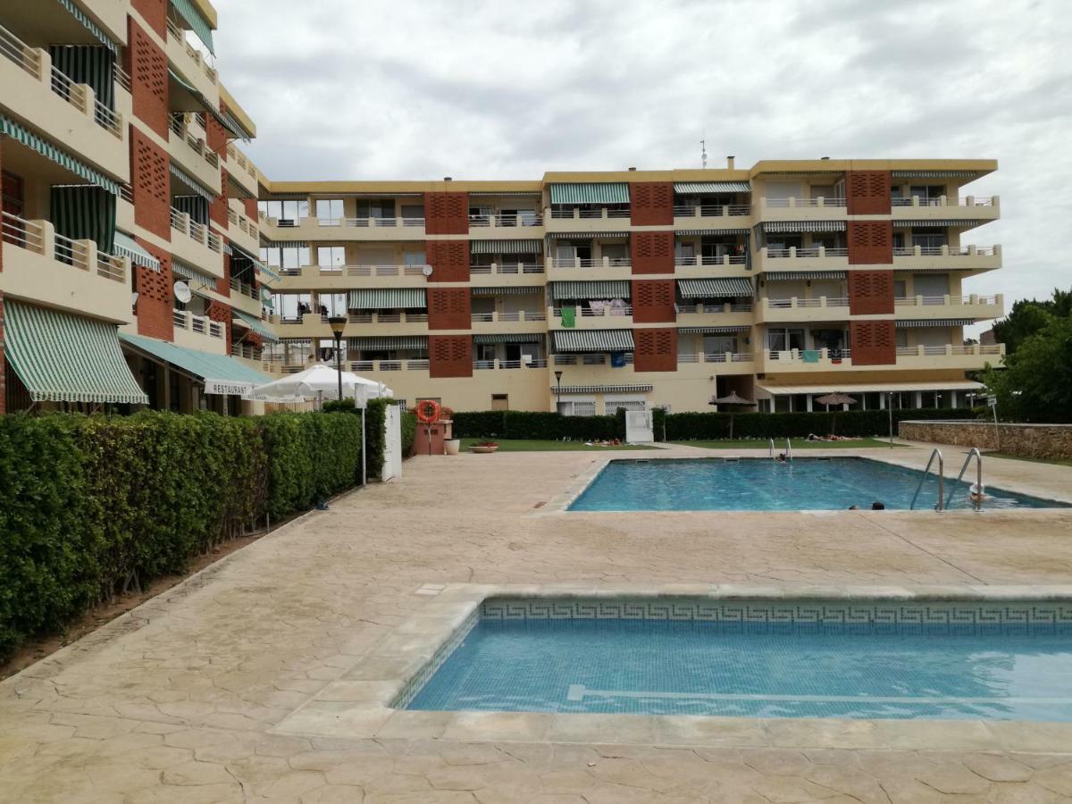 Atico Primer Linea De Mar Con Piscina En Ebrehogar Sant Carlos de la Ràpita Zewnętrze zdjęcie